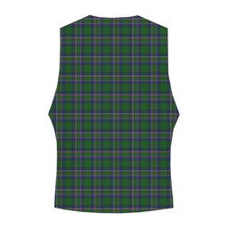 ScotsTee Shop Scottish Cockburn Old Pattern Crest Tartan Waistcoat Sleeveless Suit Vest