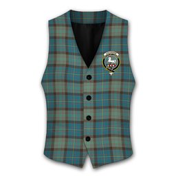 ScotsTee Shop Scottish Cochrane Hunting Ancient Crest Tartan Waistcoat Sleeveless Suit Vest
