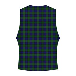 ScotsTee Shop Scottish Campbell Modern Crest Tartan Waistcoat Sleeveless Suit Vest