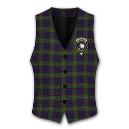 ScotsTee Shop Scottish Cunningham Hunting Crest Tartan Waistcoat Sleeveless Suit Vest