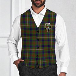 ScotsTee Shop Scottish Fraser Hunting Crest Tartan Waistcoat Sleeveless Suit Vest