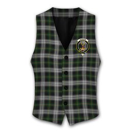 ScotsTee Shop Scottish Gordon Dress MacGregor-Hastie Crest Tartan Waistcoat Sleeveless Suit Vest
