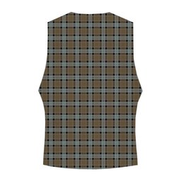 ScotsTee Shop Scottish Graham of Menteith Weathered Crest Tartan Waistcoat Sleeveless Suit Vest