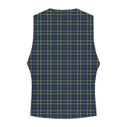ScotsTee Shop Scottish Graham of Montrose Modern Crest Tartan Waistcoat Sleeveless Suit Vest