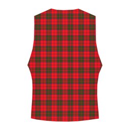 ScotsTee Shop Scottish Heron Crest Tartan Waistcoat Sleeveless Suit Vest
