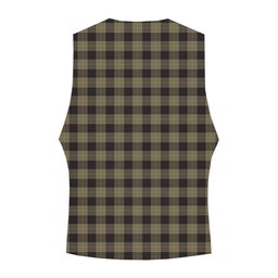ScotsTee Shop Scottish Dunlop Hunting Crest Tartan Waistcoat Sleeveless Suit Vest