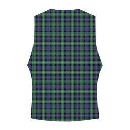 ScotsTee Shop Scottish Farquharson Ancient Crest Tartan Waistcoat Sleeveless Suit Vest