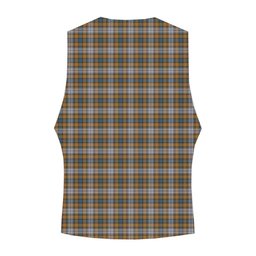 ScotsTee Shop Scottish Gordon dress 5 Crest Tartan Waistcoat Sleeveless Suit Vest