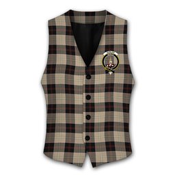 ScotsTee Shop Scottish Dunlop Hunting Ancient Crest Tartan Waistcoat Sleeveless Suit Vest