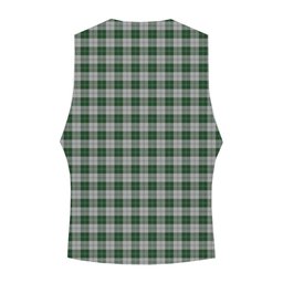 ScotsTee Shop Scottish Erskine Green Crest Tartan Waistcoat Sleeveless Suit Vest