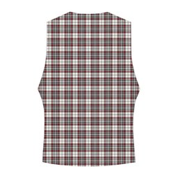 ScotsTee Shop Scottish Dunbar Plaid Modern Crest Tartan Waistcoat Sleeveless Suit Vest