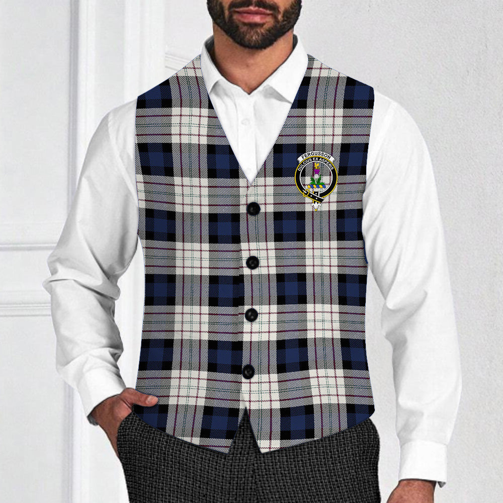 ScotsTee Shop Scottish Ferguson Dress Crest Tartan Waistcoat Sleeveless Suit Vest