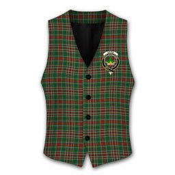 ScotsTee Shop Scottish Gayre Bodyguard 2 Crest Tartan Waistcoat Sleeveless Suit Vest