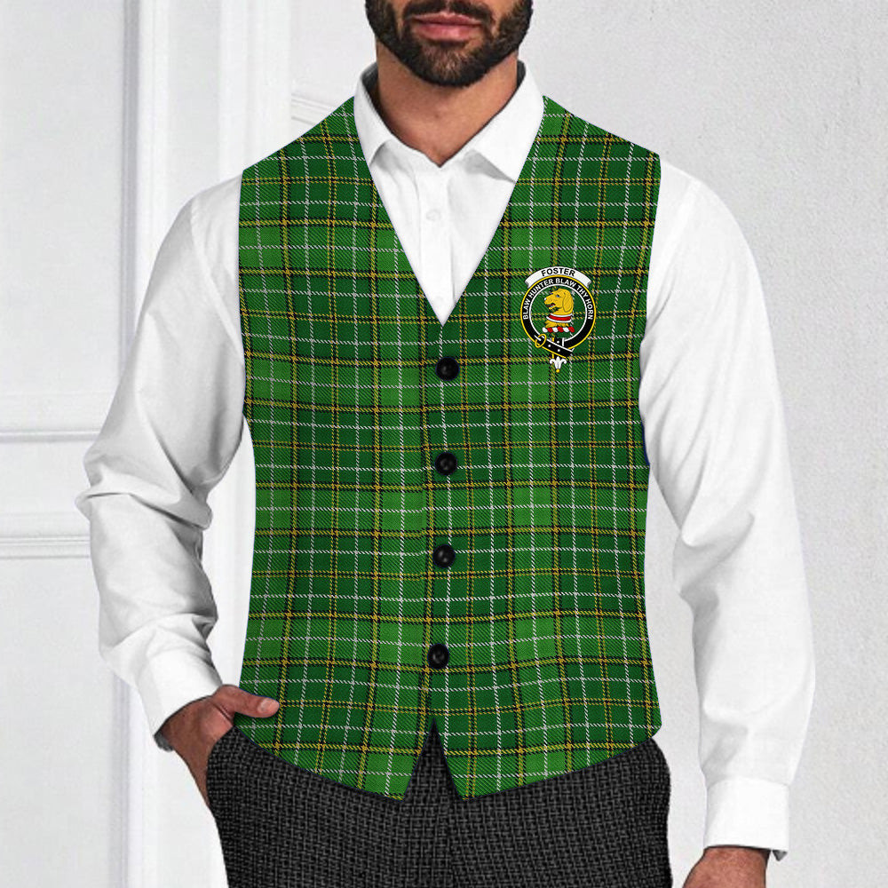 ScotsTee Shop Scottish Foster Hunting Crest Tartan Waistcoat Sleeveless Suit Vest