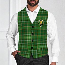 ScotsTee Shop Scottish Foster Hunting Crest Tartan Waistcoat Sleeveless Suit Vest