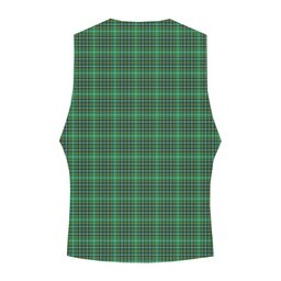 ScotsTee Shop Scottish Foster Hunting Modern Crest Tartan Waistcoat Sleeveless Suit Vest