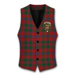 ScotsTee Shop Scottish Drummond 2 Crest Tartan Waistcoat Sleeveless Suit Vest