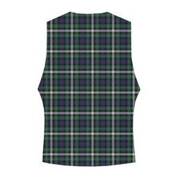 ScotsTee Shop Scottish Farquharson Dress Modern Crest Tartan Waistcoat Sleeveless Suit Vest