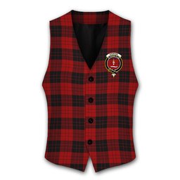 ScotsTee Shop Scottish Erskine Paton Crest Tartan Waistcoat Sleeveless Suit Vest