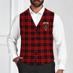 ScotsTee Shop Scottish Erskine MacGregor-Hastie Crest Tartan Waistcoat Sleeveless Suit Vest