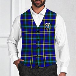 ScotsTee Shop Scottish Hope Modern Crest Tartan Waistcoat Sleeveless Suit Vest