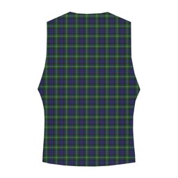 ScotsTee Shop Scottish Forbes Crest Tartan Waistcoat Sleeveless Suit Vest