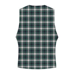 ScotsTee Shop Scottish Forbes Dress Modern Crest Tartan Waistcoat Sleeveless Suit Vest