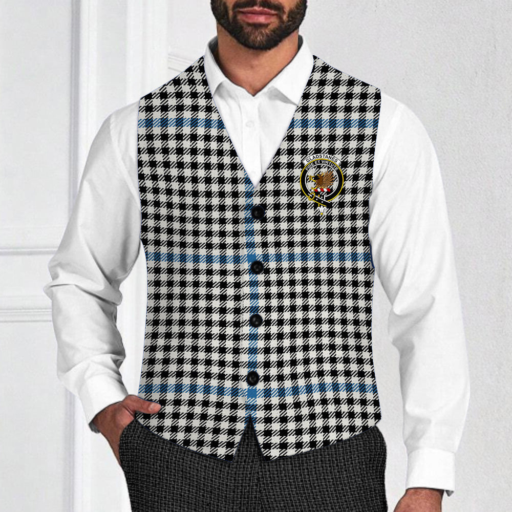 ScotsTee Shop Scottish Gladstanes Ancient Crest Tartan Waistcoat Sleeveless Suit Vest