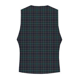 ScotsTee Shop Scottish Hope Vere Modern Clan Crest Tartan Waistcoat Sleeveless Suit Vest
