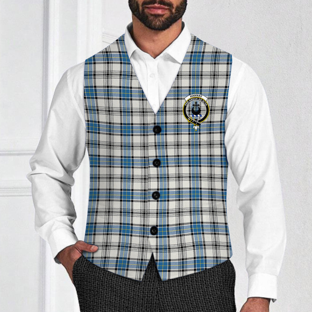 ScotsTee Shop Scottish Hannay Ancient Crest Tartan Waistcoat Sleeveless Suit Vest