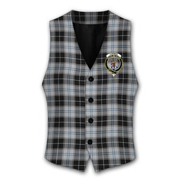 ScotsTee Shop Scottish Forbes Dress Originaux Crest Tartan Waistcoat Sleeveless Suit Vest