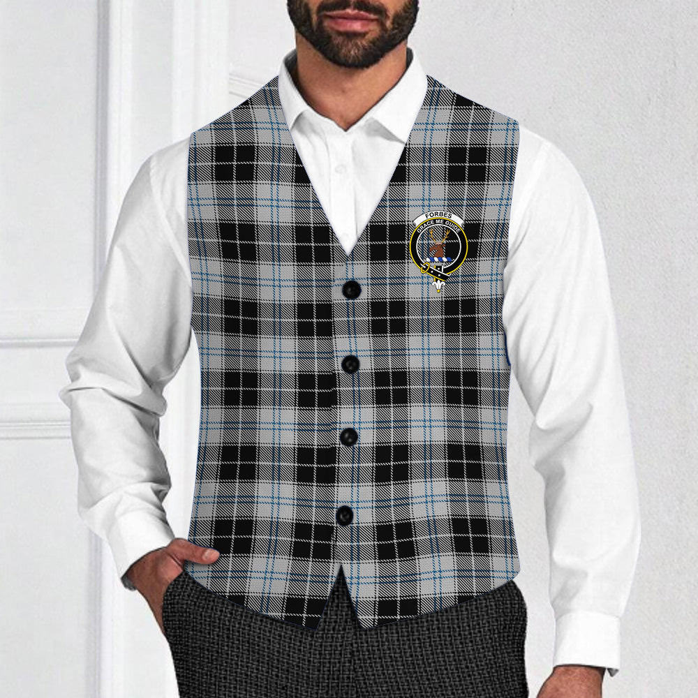 ScotsTee Shop Scottish Forbes Dress Originaux Crest Tartan Waistcoat Sleeveless Suit Vest