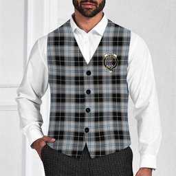 ScotsTee Shop Scottish Forbes Dress Originaux Crest Tartan Waistcoat Sleeveless Suit Vest