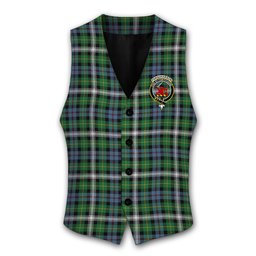 ScotsTee Shop Scottish Farquharson Dress Ancient Crest Tartan Waistcoat Sleeveless Suit Vest