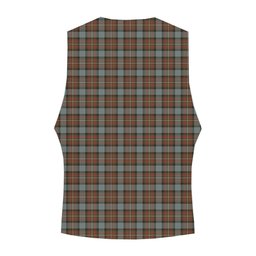 ScotsTee Shop Scottish Fergusson Weathered Crest Tartan Waistcoat Sleeveless Suit Vest