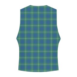 ScotsTee Shop Scottish Hamilton Hunting Ancient Crest Tartan Waistcoat Sleeveless Suit Vest
