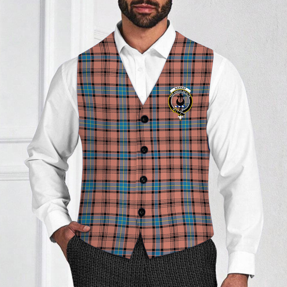 ScotsTee Shop Scottish Hannay Dress Modern Crest Tartan Waistcoat Sleeveless Suit Vest