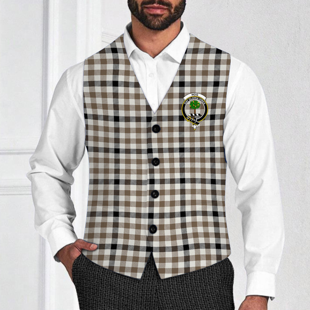 ScotsTee Shop Scottish Hog Ancient Crest Tartan Waistcoat Sleeveless Suit Vest