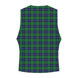 ScotsTee Shop Scottish Graham of Menteith Modern Crest Tartan Waistcoat Sleeveless Suit Vest
