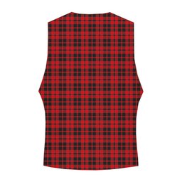 ScotsTee Shop Scottish Hog Crest Tartan Waistcoat Sleeveless Suit Vest