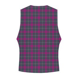 ScotsTee Shop Scottish Gregor Hunting Modern Crest Tartan Waistcoat Sleeveless Suit Vest