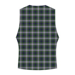 ScotsTee Shop Scottish Gordon Dress 1965 Crest Tartan Waistcoat Sleeveless Suit Vest