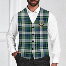 ScotsTee Shop Scottish Gordon Dress Ancient Crest Tartan Waistcoat Sleeveless Suit Vest