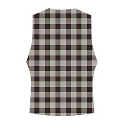 ScotsTee Shop Scottish Dunlop Hunting Modern Crest Tartan Waistcoat Sleeveless Suit Vest