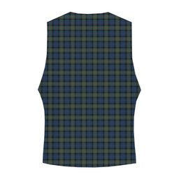 ScotsTee Shop Scottish Gunn Modern Clan Crest Tartan Waistcoat Sleeveless Suit Vest