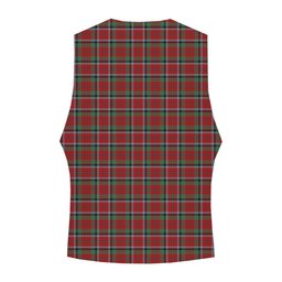 ScotsTee Shop Scottish Graham Red Crest Tartan Waistcoat Sleeveless Suit Vest