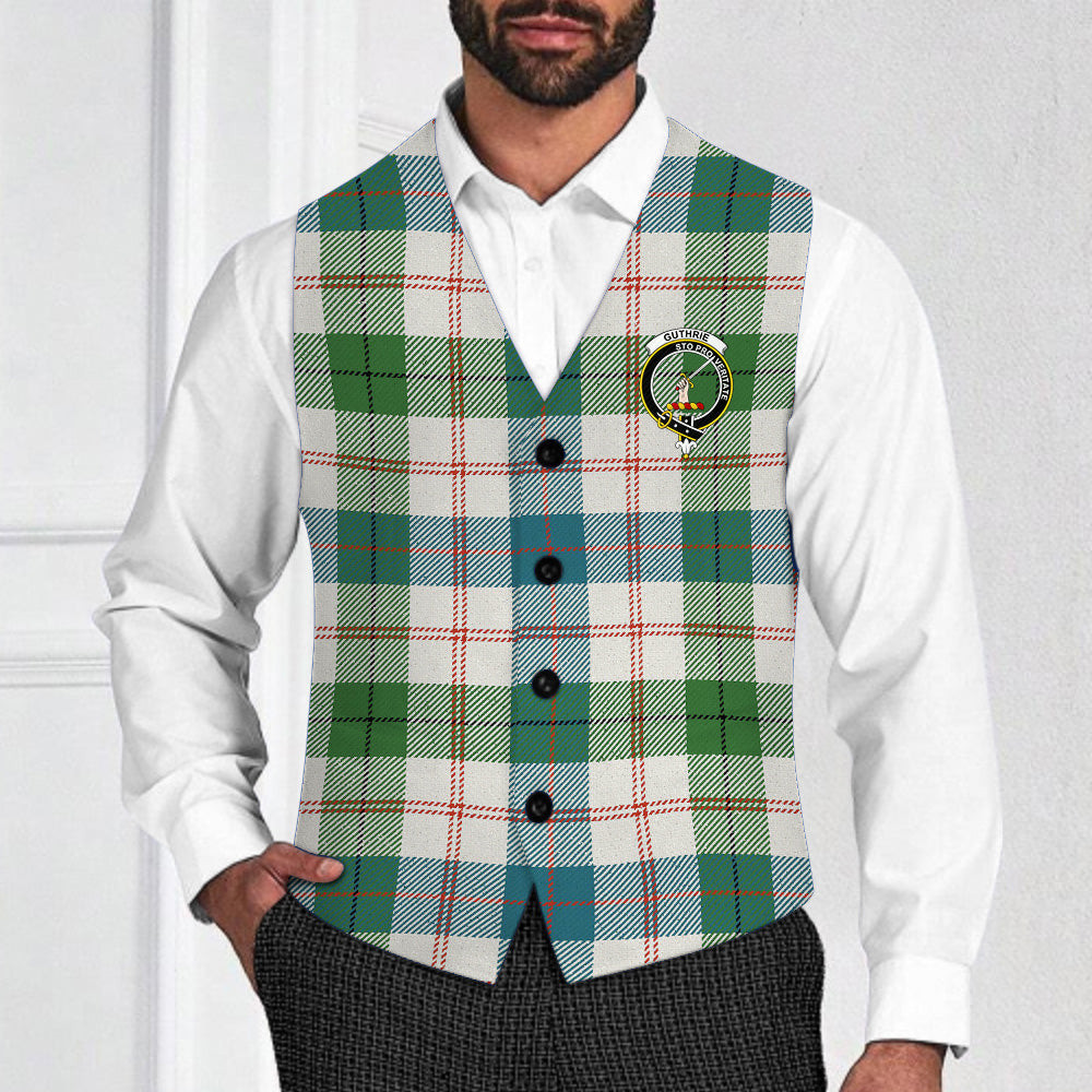 ScotsTee Shop Scottish Guthrie Dress Ancient Crest Tartan Waistcoat Sleeveless Suit Vest