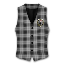 ScotsTee Shop Scottish Glen Crest Tartan Waistcoat Sleeveless Suit Vest