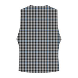 ScotsTee Shop Scottish Gladstanes Crest Tartan Waistcoat Sleeveless Suit Vest