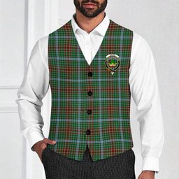 ScotsTee Shop Scottish Gayre Crest Tartan Waistcoat Sleeveless Suit Vest